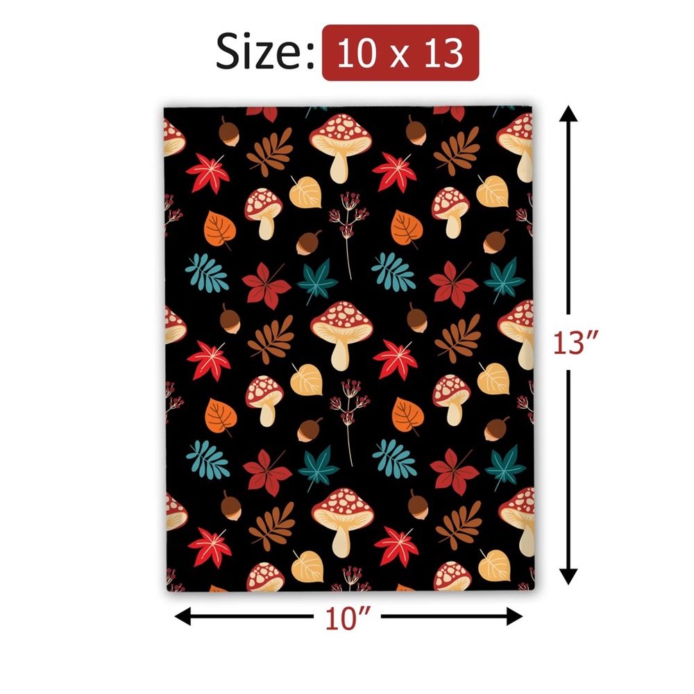 Autumn Mushrooms 🍄 10x13 Poly Mailers Pack of 25 - Picture 6 of 10